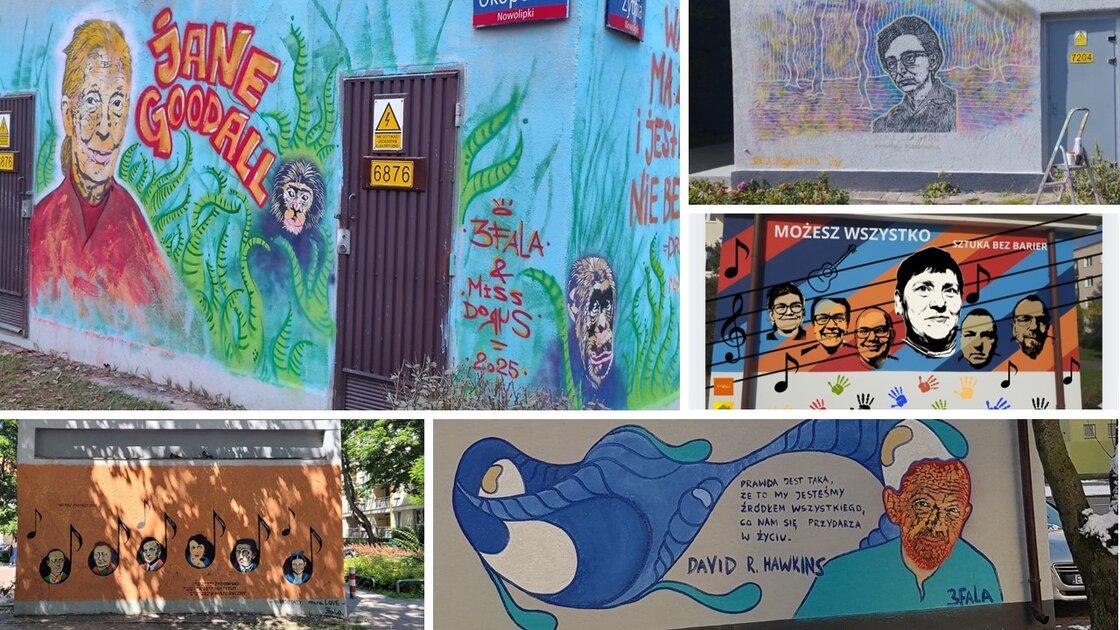 Sztuka wchodzi w miasto – nowe murale w stolicy